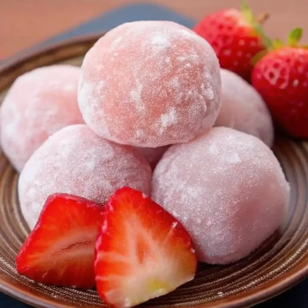 Easy Strawberry Mochi Recipe