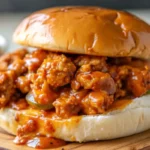Cajun Chicken Sloppy Joes