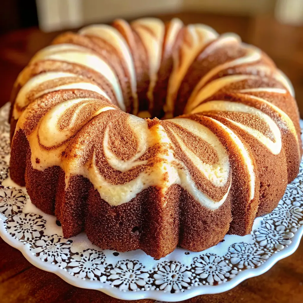 Cinnamon Swirl Bundt Cake
