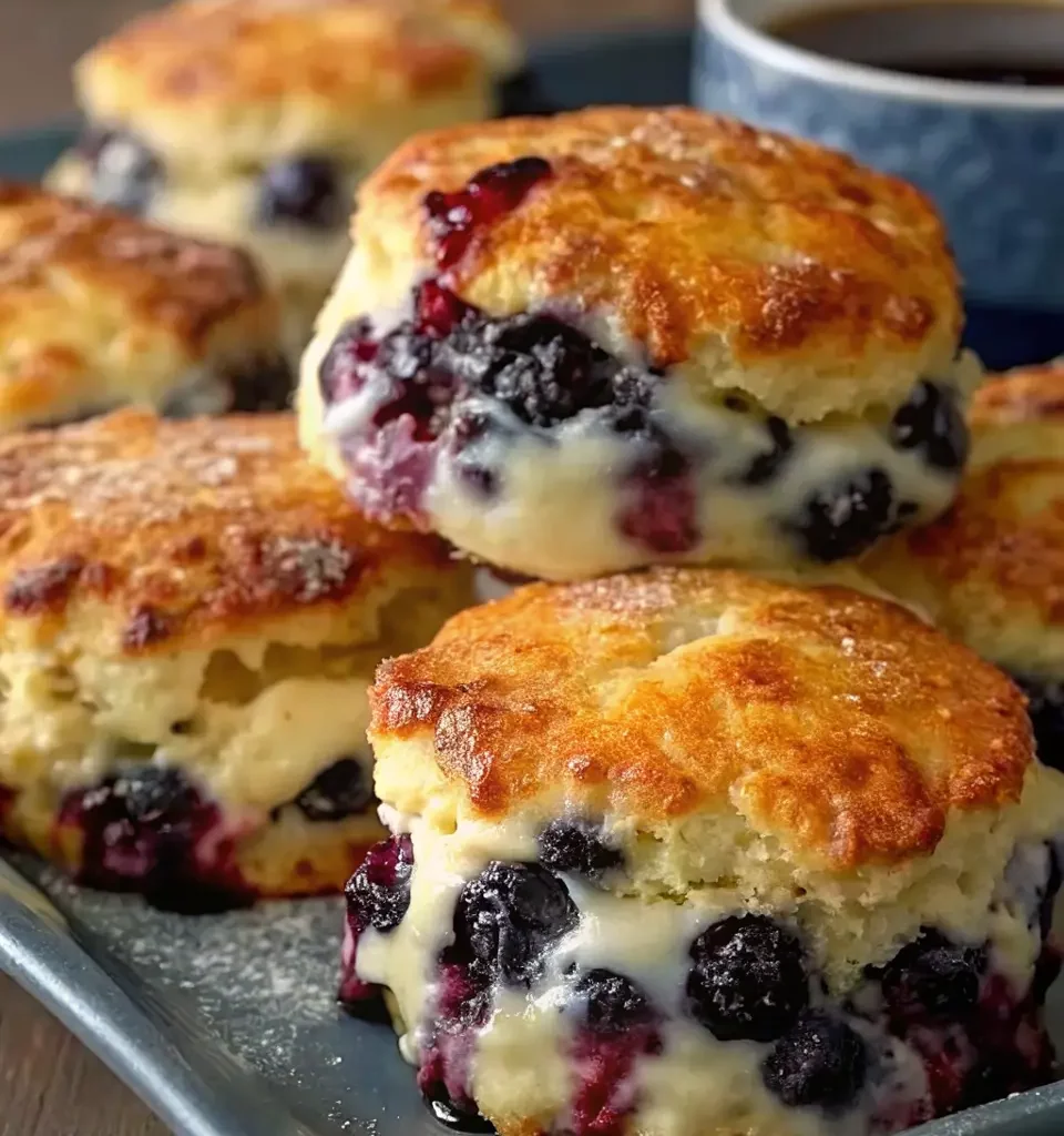 Blueberry Biscuits