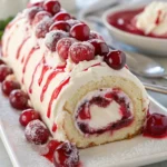 Heavenly Cherry Cheesecake Cake Roll Recipe