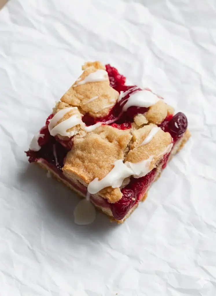 Cranberry Crumble Bars
